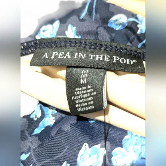🤰 New NWT A Pea in the Pod Maternity Swimsuit Size M Floral 🌸 - Picture 6 of 11